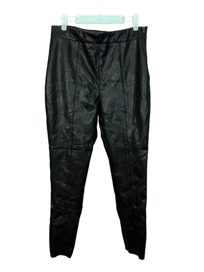 Woman's faux leather trousers