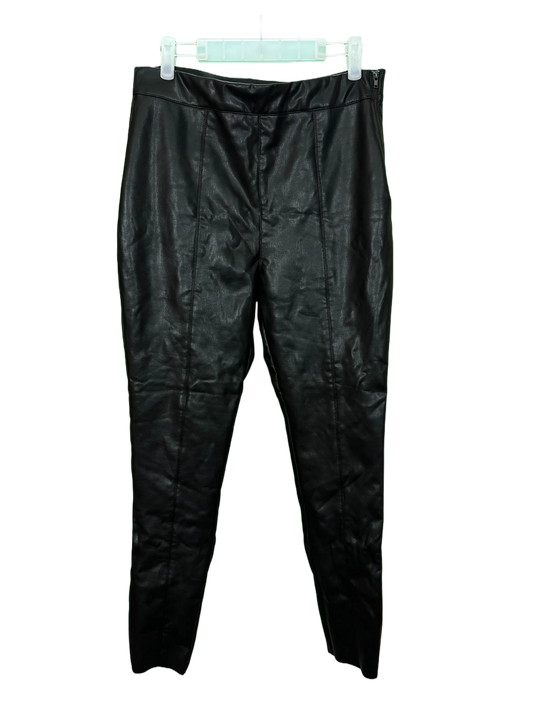 Woman's faux leather trousers