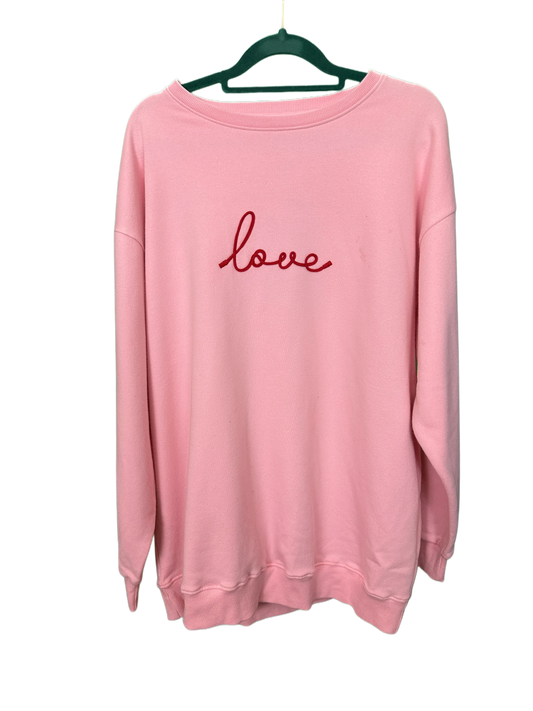 Woman's Valentine Love Sweatshirt