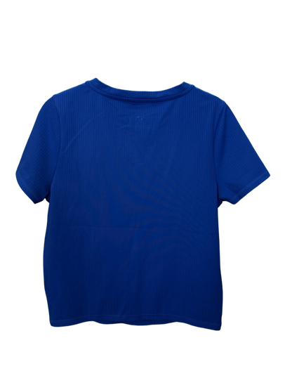 Woman's Active wear short sleeved ribbed top
