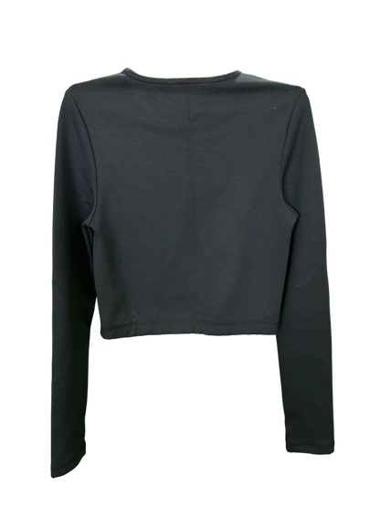 Woman's active long sleeved short top Size "S"