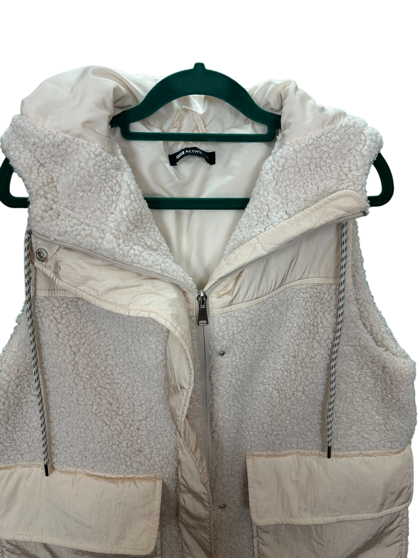 Woman's Teddy Fleece Gilet with hood