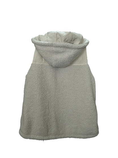 Woman's Teddy Fleece Gilet with hood