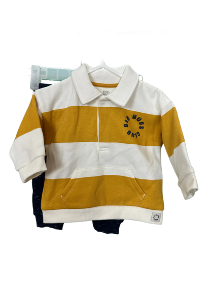 Baby boy's sweat shirt and leggings set