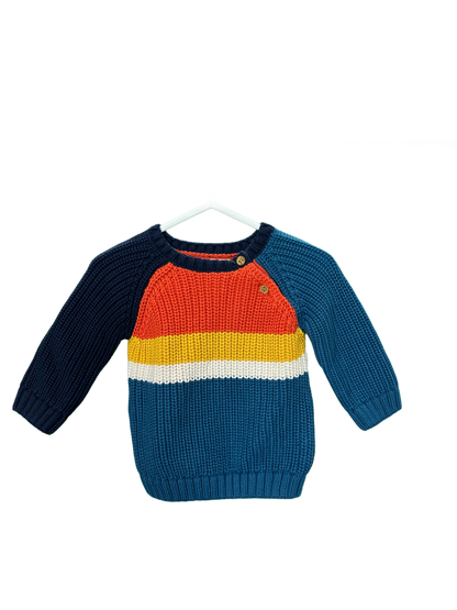 Baby Boy's Ribbed Jumper