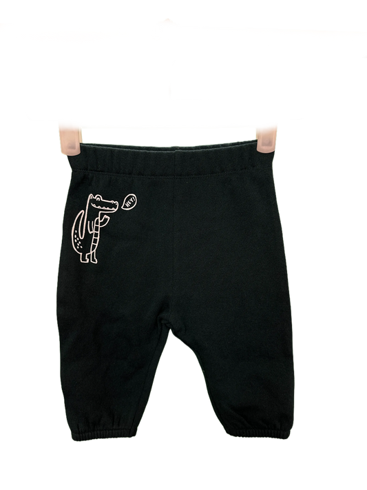 Baby boy's joggers with Dino motif Age 3/6mths
