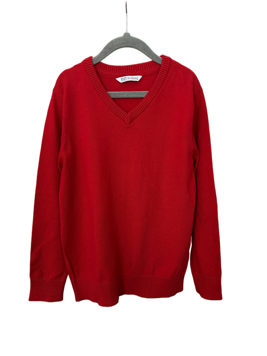 Unisex School V-Neck Jumper