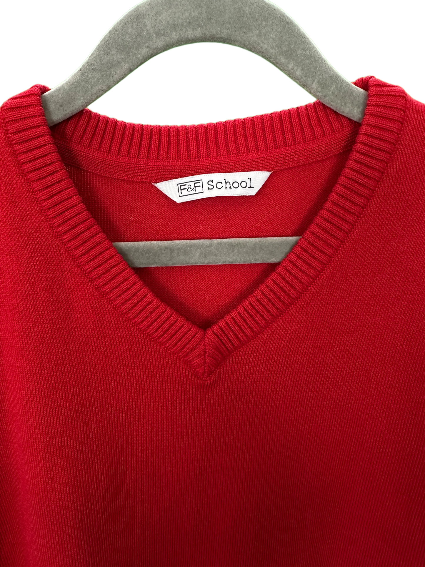 Unisex School V-Neck Jumper