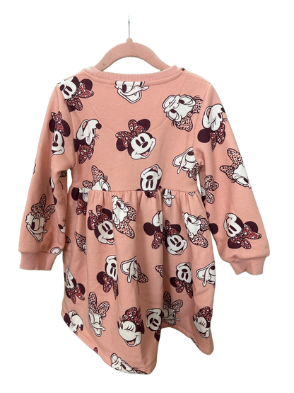Girls Minnie Mouse & Daisy  Dress Age 7/8yrs