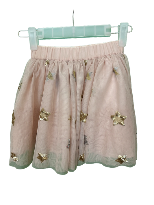 Girl's Fully Lined Net Skirt