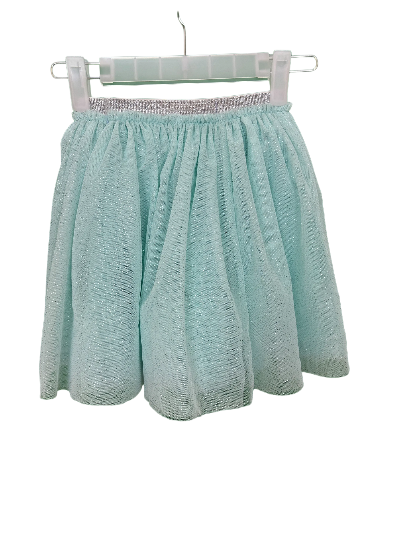 Girl's Fully Lined Glitter Net Skirt