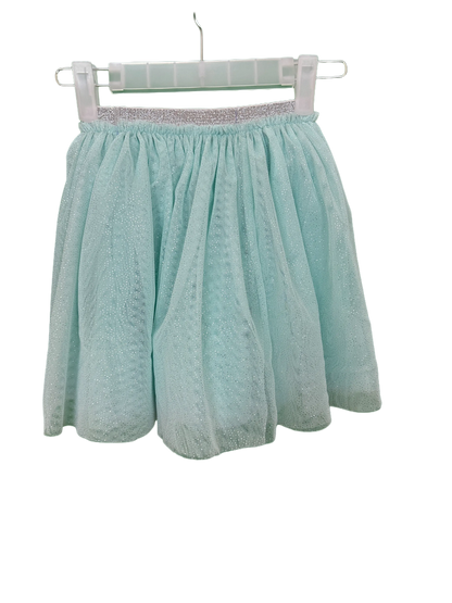 Girl's Fully Lined Glitter Net Skirt