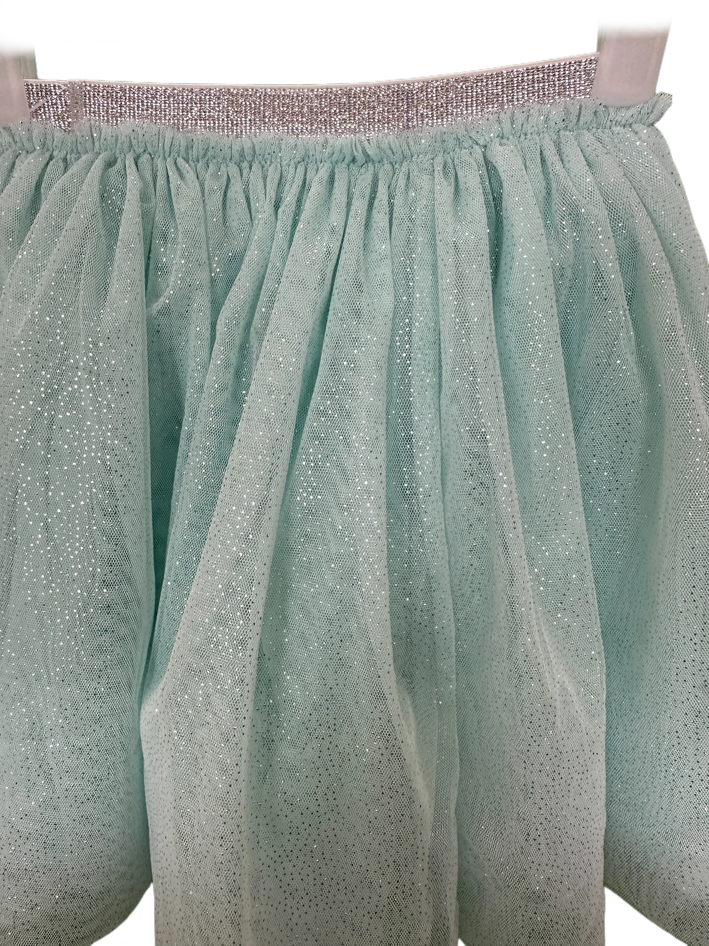 Girl's Fully Lined Glitter Net Skirt