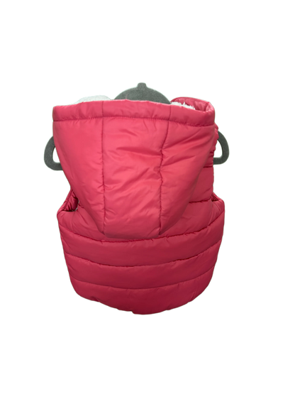 Baby Girl Fleece lined Gilet with Hood Age 3/6mths
