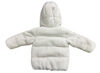 Girl's Padded Teddy Fleece Jacket Age 3/4yrs