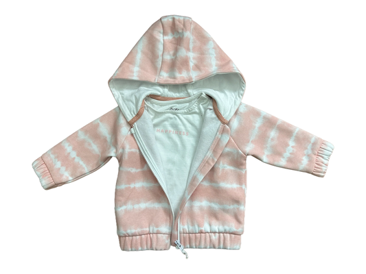 Baby Girls Hoodie & T-Shirt Set Age 3/6mths