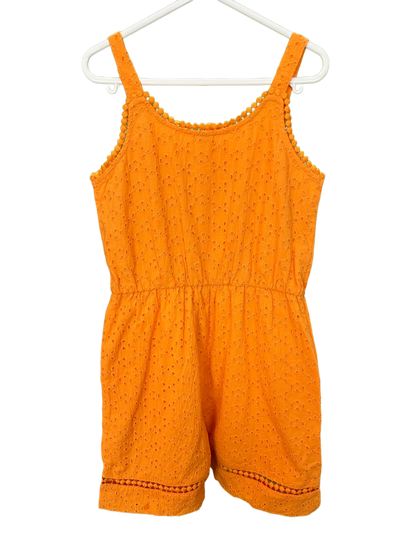 Girl's Broderie Anglaise Playsuit Age 7/8yrs