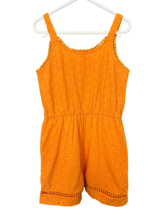 Girl's Broderie Anglaise Playsuit Age 7/8yrs