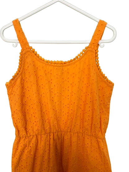 Girl's Broderie Anglaise Playsuit Age 7/8yrs