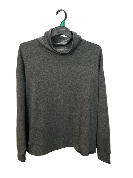 Woman's Active Sports Top with Polo Neck