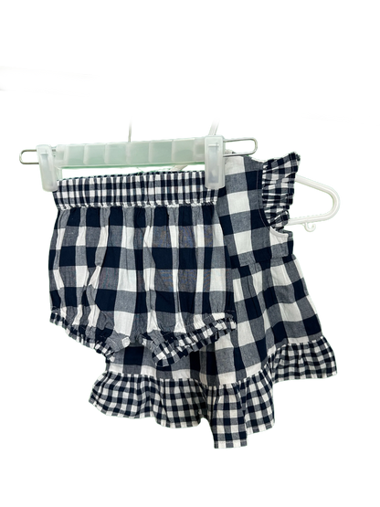 Baby Dress & Matching Panties Set Age 3/6mths