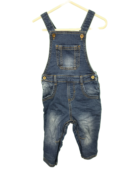 Toddler Denim Dungarees Age 12/18mths