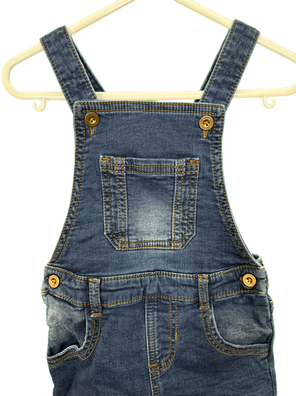Toddler Denim Dungarees Age 12/18mths