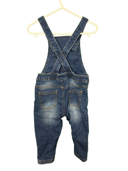 Toddler Denim Dungarees Age 12/18mths