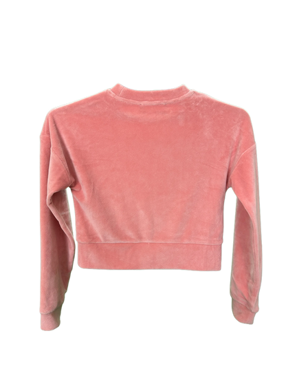 Girl's Velour Long sleeved top Age 7/8yrs