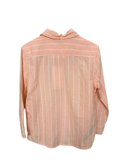Boy's MNG/Mango Striped Long Sleeved Shirt Age 5yrs