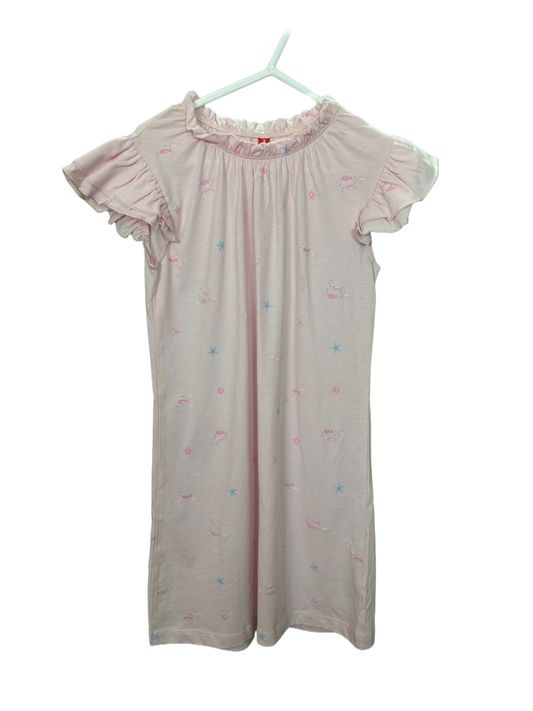 Girl's  Short sleeved Nightdress Age 7/8yrs