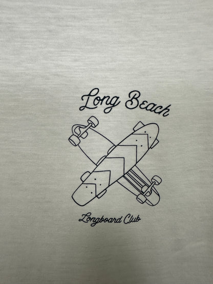 Men's  Long Beach Logo Short Sleeved T-Shirt Size "S"