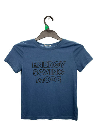 Boy's Energy Saving Mode T-Shirt Age 7/8yrs