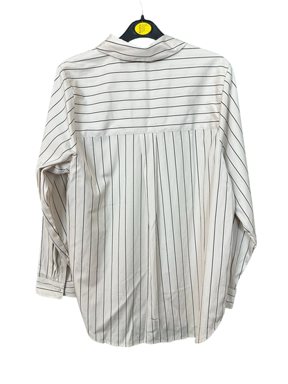 Woman's Striped Shirt Style Blouse Size 12/14
