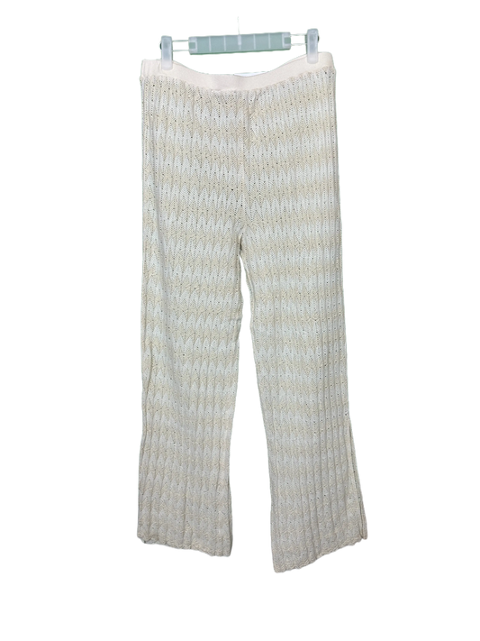 Woman's Unlined Lacy Knit Trouser Size 12