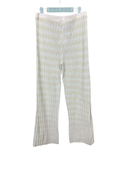 Woman's Unlined Lacy Knit Trouser Size 12