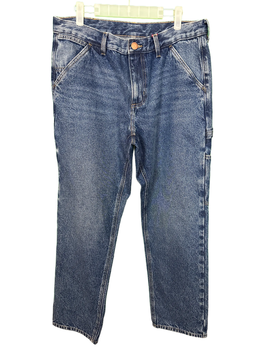 Men's Straight Leg Carpenter Style Jean's Size Waist 34"