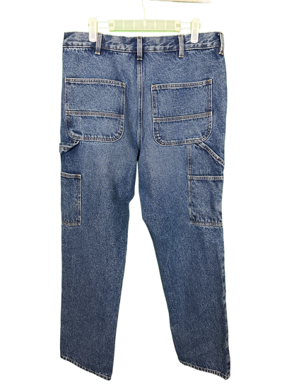 Men's Straight Leg Carpenter Style Jean's Size Waist 34"