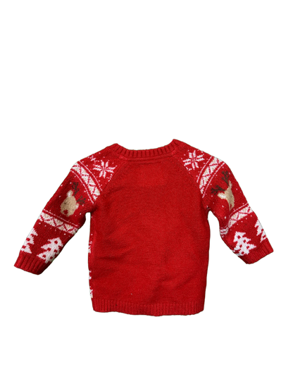 Baby's Christmas Reindeer Jumper Age 3/4mths