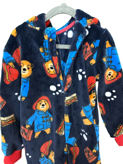 Paddington Bear Onesie with Hood Age 3/4yrs