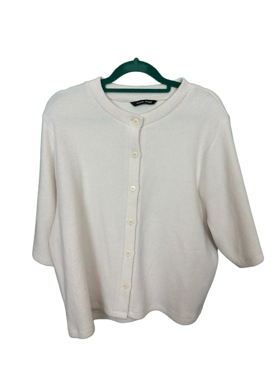 Woman's Short Sleeved Cardigan Size 12
