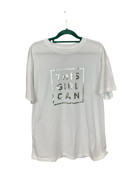 Woman's T-Shirt This Girl Can Size "M"