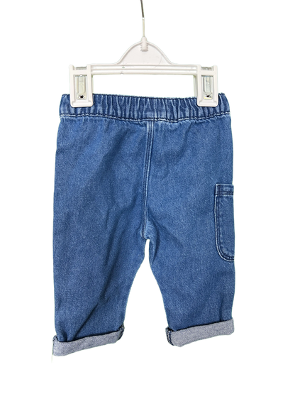 Baby Boy's Body Warmer/Top and Jeans  3 Part set Age 3/6mths