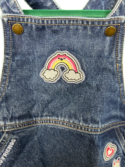 Girl's Denim pinafore