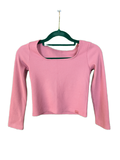 Longsleeved Top with ribbed pattern