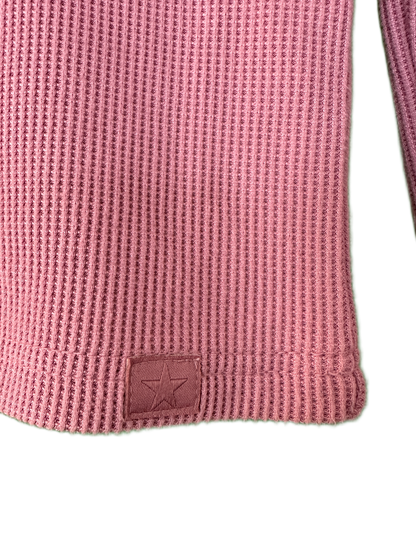 Longsleeved Top with ribbed pattern